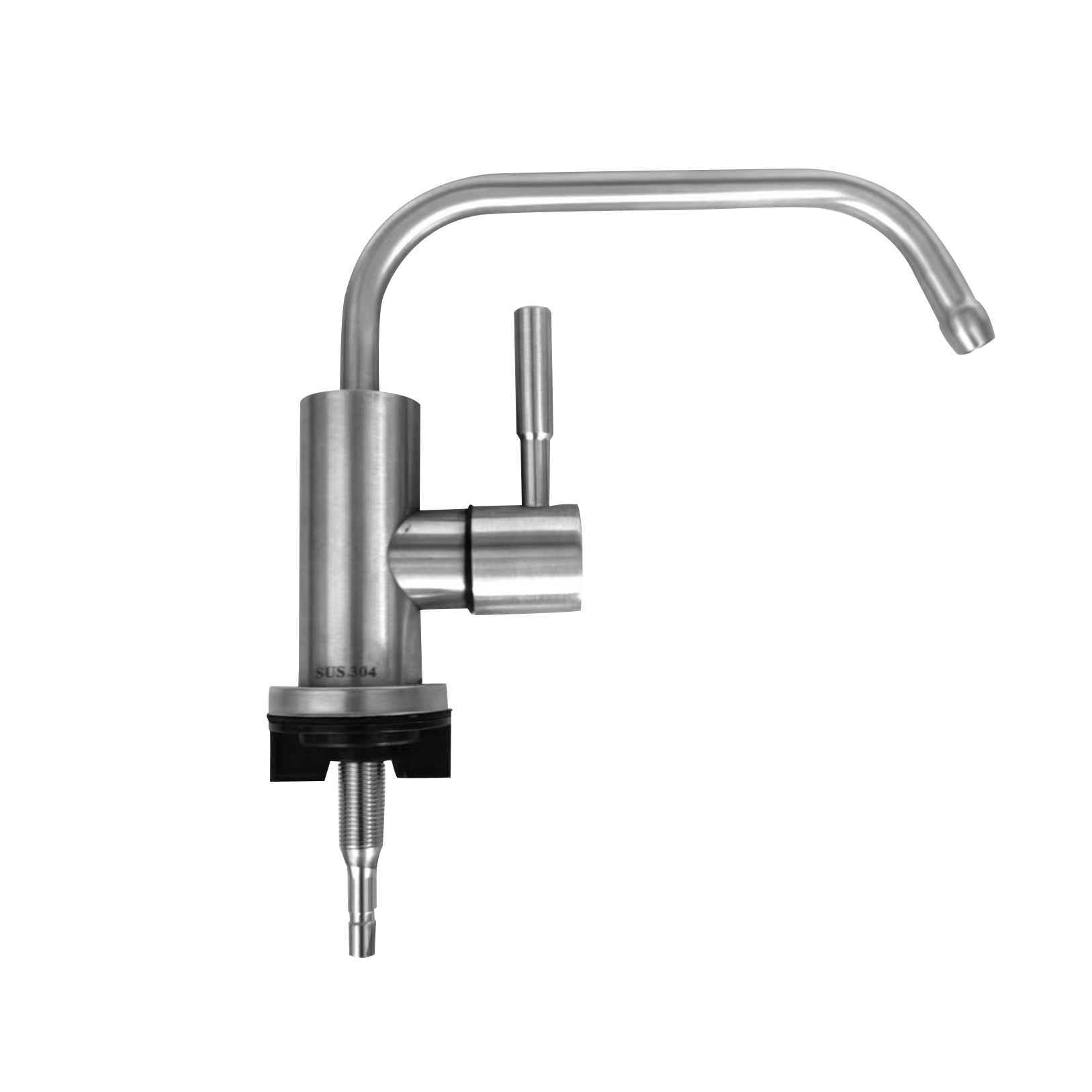 Stainless Steel Water Purifier Faucet With Raised Water Pipe