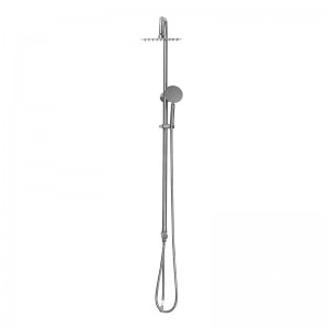 Stainless Steel Shower Head With Slider