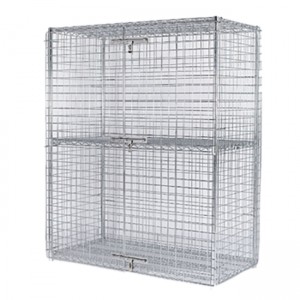 Wholesale Warehouse Storage Steel Pallet Box Industry Folding Stacking Steel Container