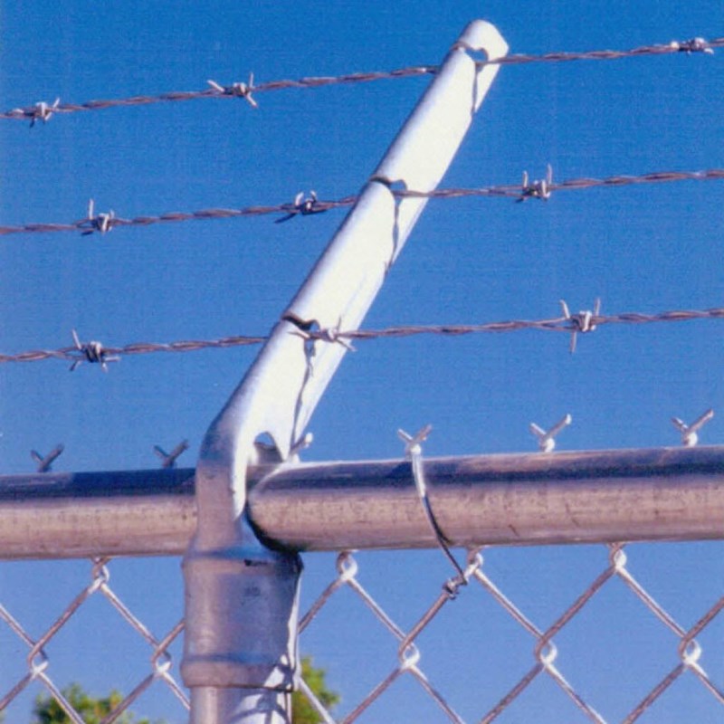 Hot Dip Galvanized Barbed Wire For  Prison Security Fence  High Quality PVC Coated Barbed Wire
