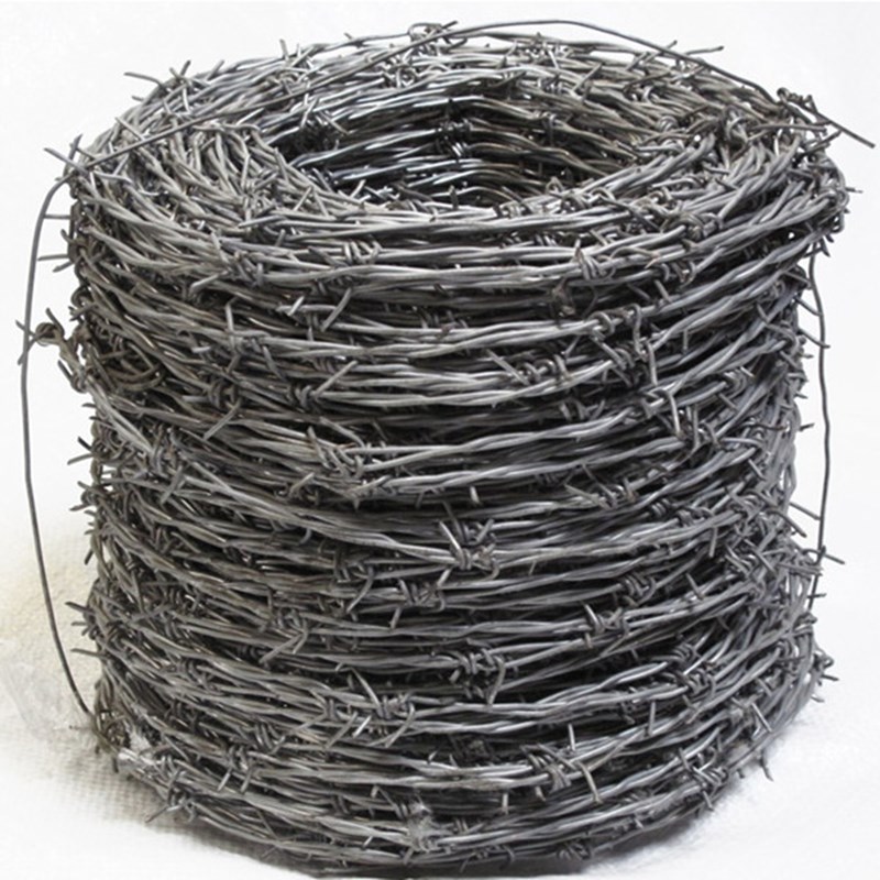 China 300 Meters Hot Dipped Galvanized Barbed Wire Price Per Roll