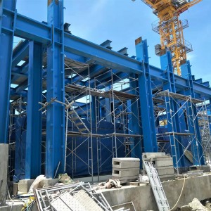 Description of Power Coated Steel Structure