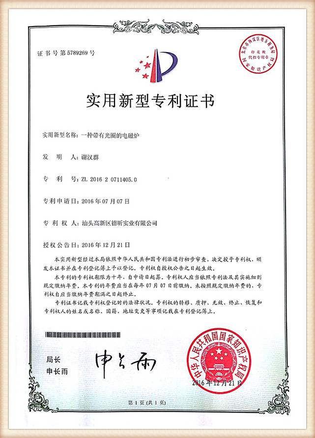 Lietderīgā modeļa patenta sertifikāts (12)