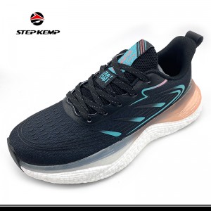 Mga Panlalaking Pambabaeng Sneakers Kumportableng Disenyo ng Fashion Breathable Running Shoes