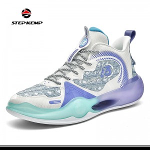 Wholesale Men's Mid-Top School Training Basketball Running Shoes