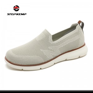 Walking Shoes - Casual Breathable Athletic Tennis Slip op sneakers