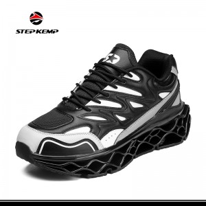 Men′s Running Shoes Non Slip Athletic Tennis Walking Hip Hop Blade Type Sneakers