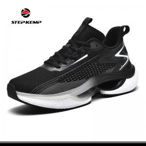 Giày chạy bộ hỗ trợ nam Stepkemp Giày thể thao có đệm Giày thời trang thông thường