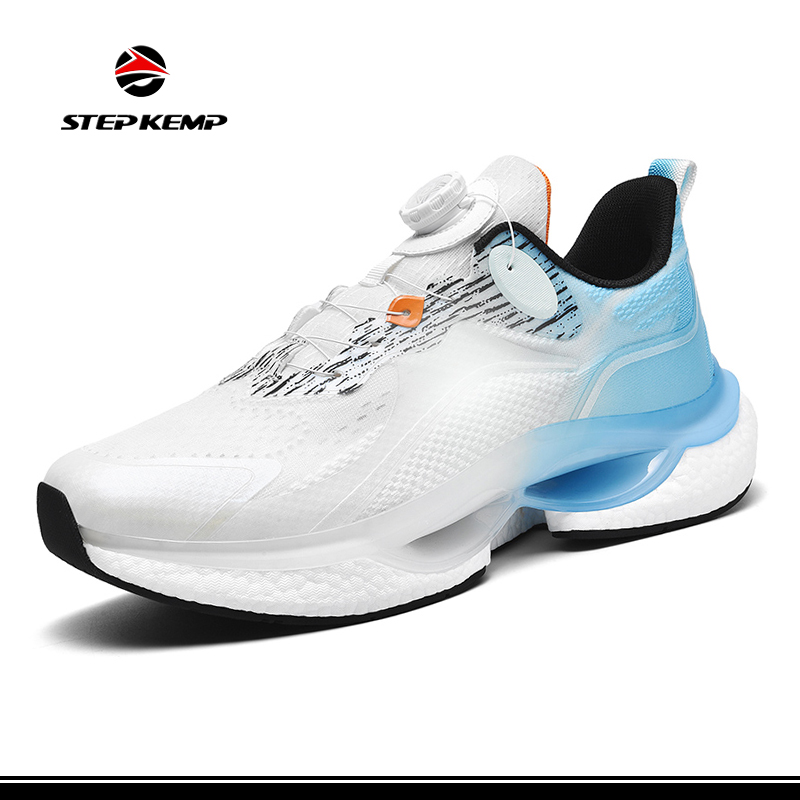 Men Cushioned Well Extra Wide Width Shoes Non Slip Wide Running Shoes for Men Comfortable Men Running Shoes Lightweight Walking Shoes for Men