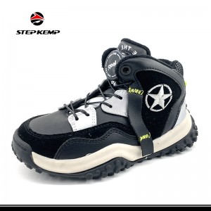 Fashion Snow Boots Outdoor Children Hiking Shoes