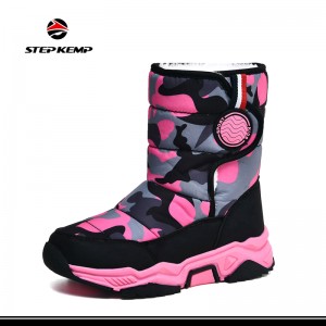 Children′s Lightweight Warm Fashion Waterproof Ankle Winter Snow Boots