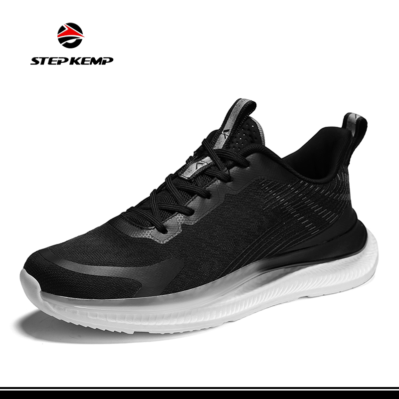 Mens Running Shoes Non Slip Walking Workout Tennis Mesh Fashion Sneakers