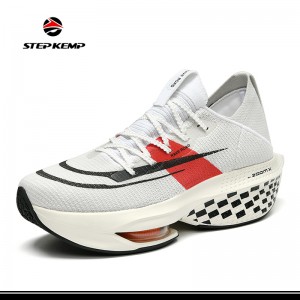 Izicathulo ze-Unisex Chunky Thick Ngezansi Ezigijimayo I-Non Slip Athletic Tennis Walking Sneakers