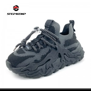 Boys Girls Breathable Outdoor Lightweight Sneakers Comfortable Athletic Shoes