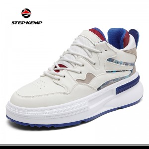 Manlju Sneakers Fashion Chunky Casual Skate Board Shoes