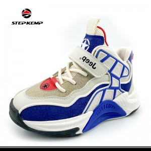 Kid Size PU Pêl-fasged Boots Boy Chwaraeon Sneakers Esgidiau Plant