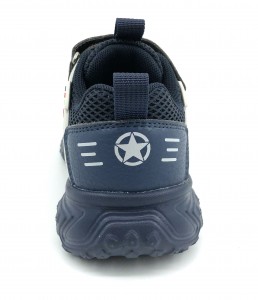 Kids High Quality Outdoor School Fashion Blue Boys Running Shoes