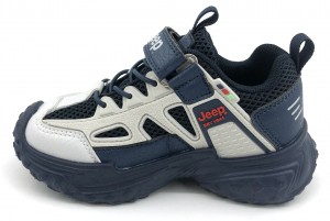 Kids High Quality Outdoor School Fashion Blue Boys Running Shoes