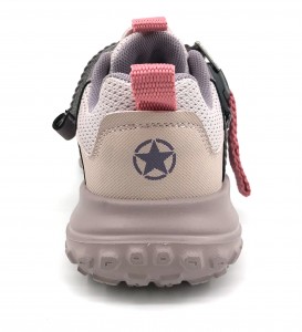 New Fashion Pink Thick Sole Daddy Shoes Buckle Kids Running Shoes