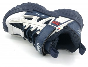 Kids High Quality Outdoor School Fashion Blue Boys Running Shoes