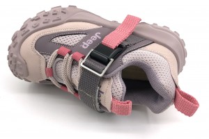 New Fashion Pink Thick Sole Daddy Shoes Buckle Kids Running Shoes