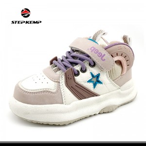 Komportable nga Kids Baby Sport Shoes Skateboard Sneaker