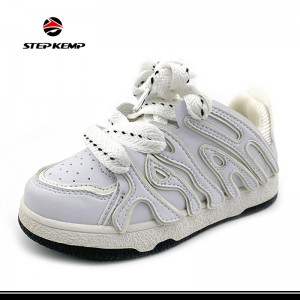 Skate Board Style Kids Ankle Support Orthopedic Running Shoes