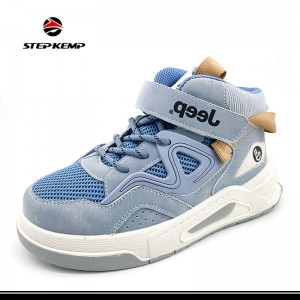 Njagun Children'S idaraya Ṣiṣe Sneaker High Top Skateboard Shoes