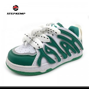 Skate Board Style Kids Ankle Support Orthopedic Running Shoes