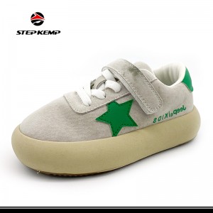 Mga Batang Retro Casual Light Thick Soled Wear-Resistant Low Top Sports Shoes