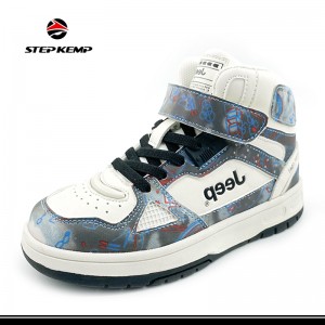 Zapatillas de skateboard de poliuretano de moda infantil Zapatos casuales deportivos cómodos