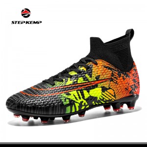 Unisex Outdoor Indoor Comfortable Soccer Shoes Propesyonal na Youth Boys Football Sneaker