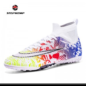 Unisex Outdoor Indoor Comfortable Soccer Shoes Professional Youth Boys Football Sneaker