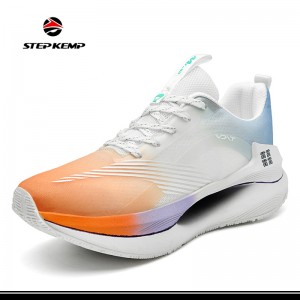 Men's Cushioned Lightweight Athletic Sneakers Outdoor Running Shoes