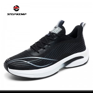 Slighe Unisex a’ ruith Fallaineachd Stylish Slip Resistant Walking Jogging Sneakers