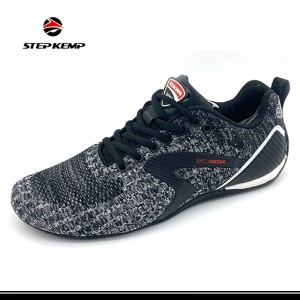 DUCATI Flyknit Respirável Racing Sports Running Track Shoes para homens