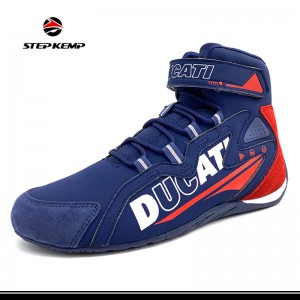 รองเท้ากีฬาผู้ชาย DUCATI สำหรับจักรยานเสือภูเขา High Top Racing Athletic Shoes