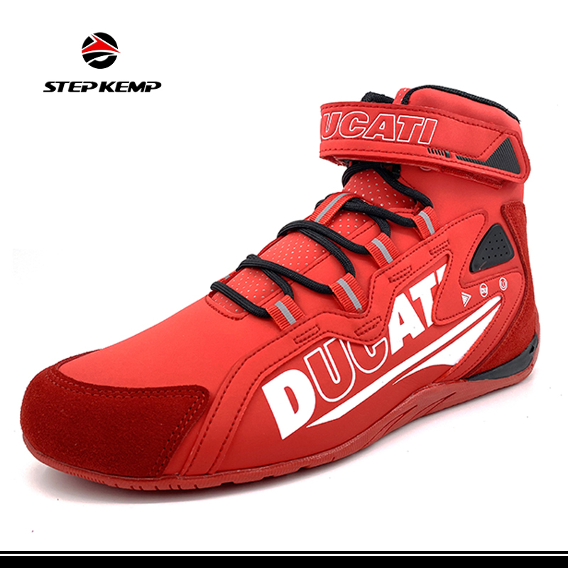 DUCATI Men Sport Shoes for Mountain Bicycle High Top Racing Athletic Shoes