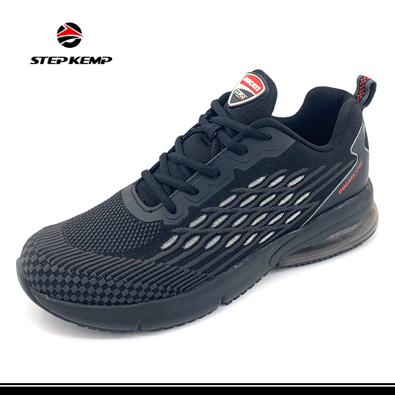 DUCATI Heren Running Breathable Non Slip Walking Athletic Fashion Sneakers