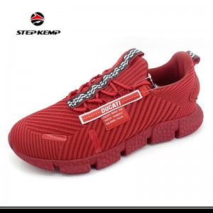 DUCATI Men Sport Trail Running Athletic Walking Breathable Sneaker Shoes