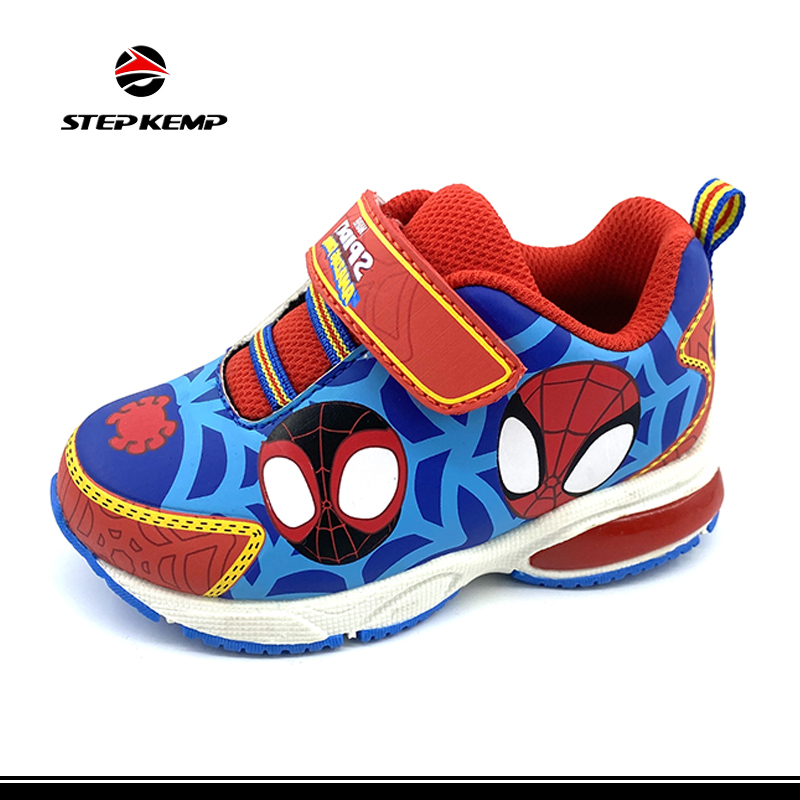 Boys Disney Cartoon Spider-Man Sneaker School Casual Shoes