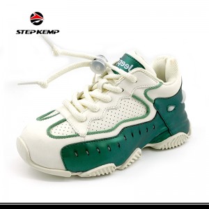 New Design Kids Comfortable PU Upper Wear-Resistant Casual Sports Shoes