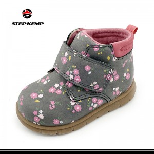 Baby Casual Plush Cotton Shoes Children High Top Winter Kids Snow Boots