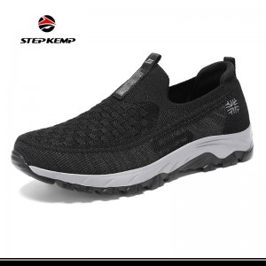 Ama-Unisex Breathable Sneakers Flyknit Shoes Manufacturers E-China