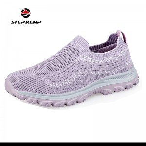 Unisex Breathable Sneakers Flyknit Shoes Sneaker Running Shoes ဖက်ရှင်ရေစီးကြောင်း