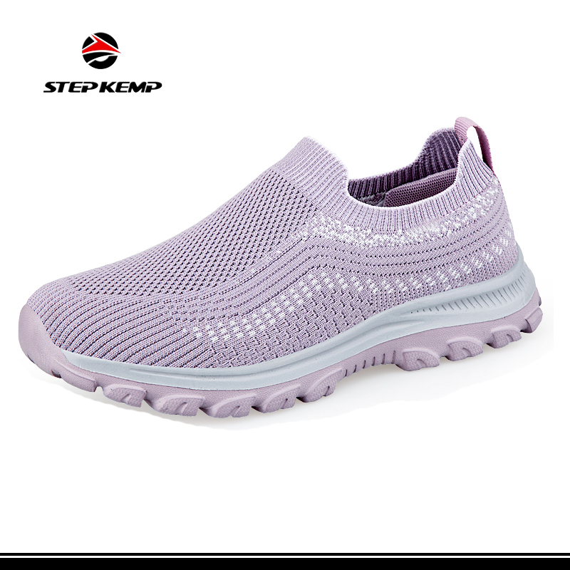 Unisex Breathable Sneakers Flyknit Shoes Sneaker Running Shoes Tren Fashion