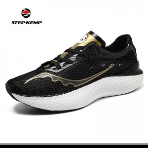Takalman Tafiya na Maza Masu Gudun Sneakers - Takalma na Tennis Workout Athletic Gym Slip-on Shoes Madaidaicin Numfashi Mai Sauƙaƙe Nauyin Sneakers Faɗin Faɗin
