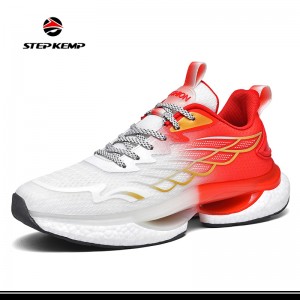 Mens Lightweight Athletic Tennis Sports Walking Breathable Shoes