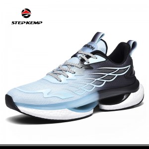Mens Lightweight Athletic Tennis Sports Walking Breathable Shoes