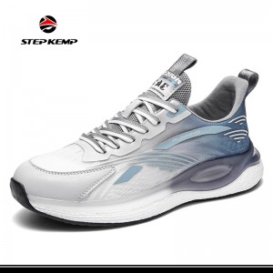 Men Sneakers Magaan ang Athletic Tennis Sports Walking Breathable Shoes